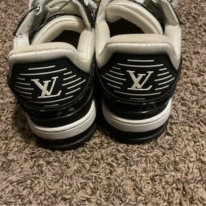 Louis Vuitton Monochrome Athletic Shoes